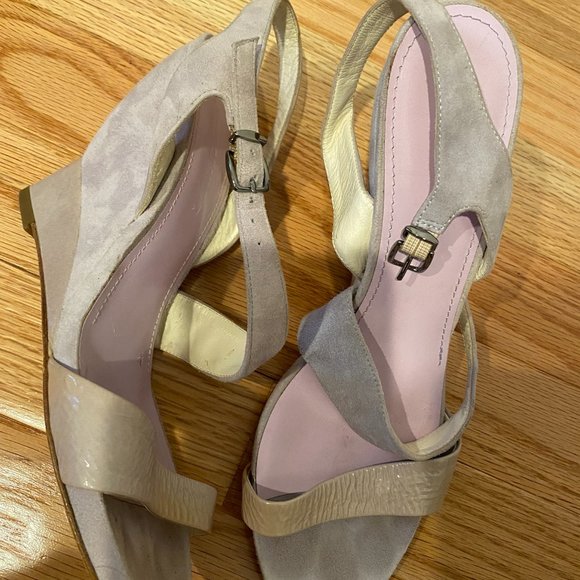 Jil Sander women high sandals -Lilac 38.5 - Picture 14 of 16